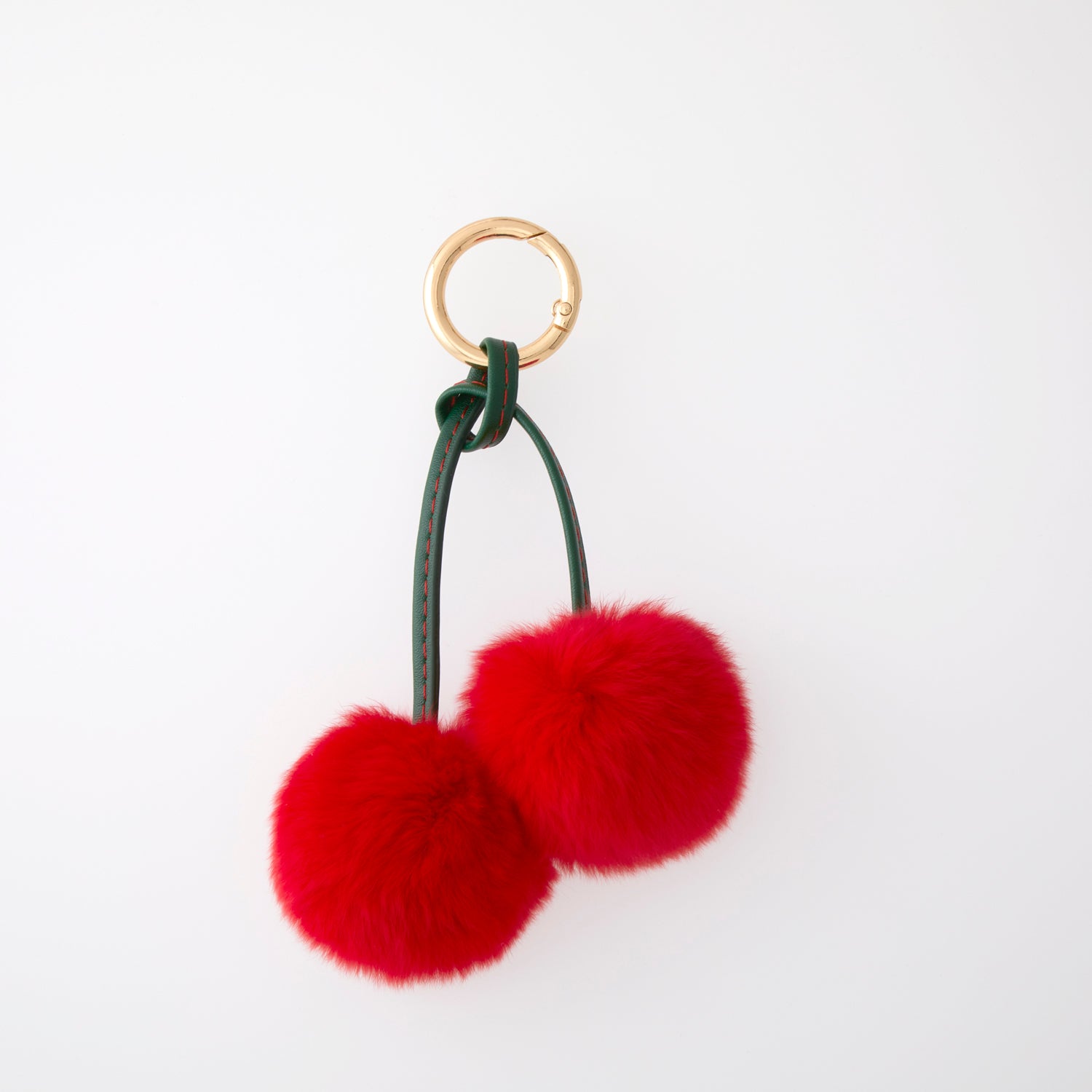 Moelleux さくらんぼのバッグチャーム