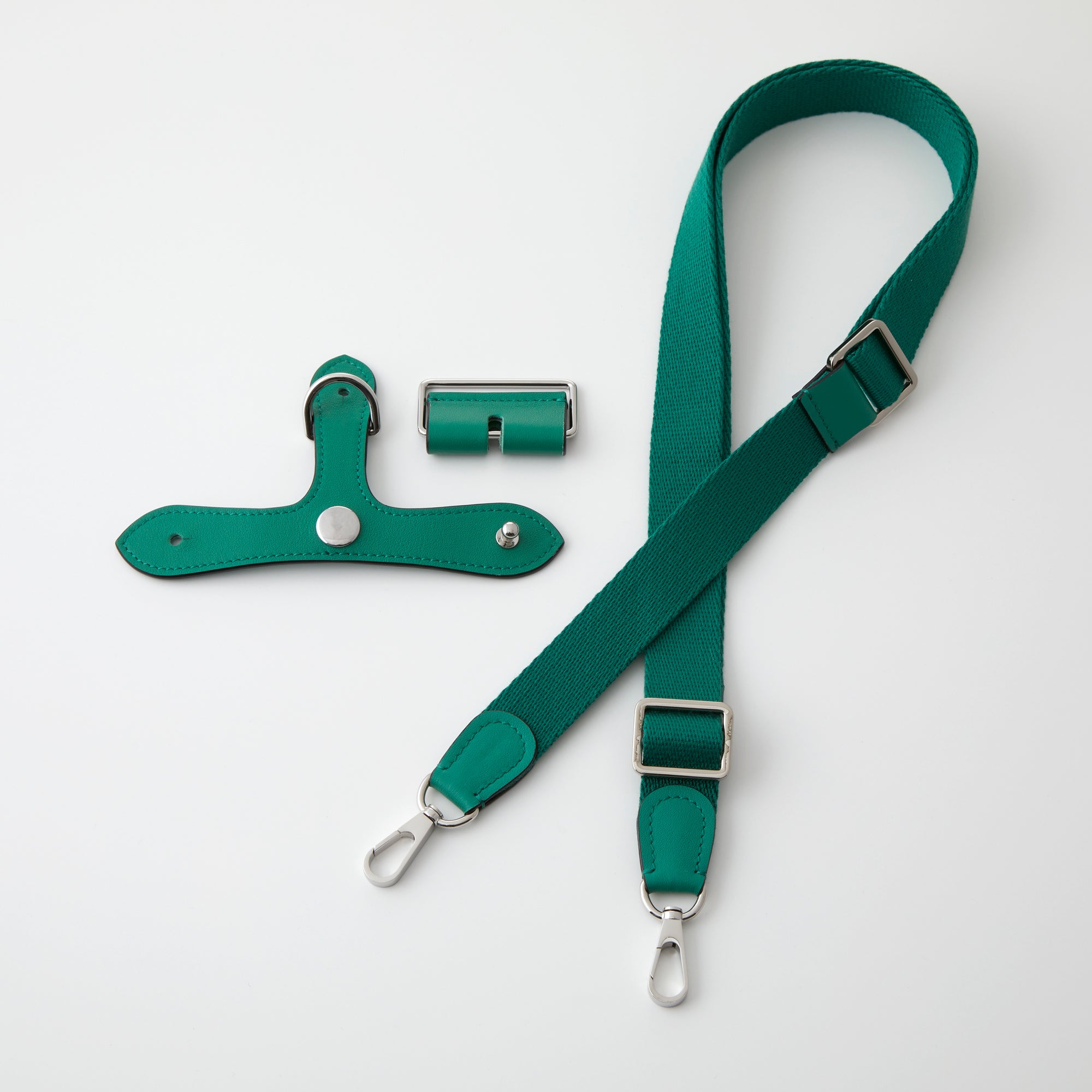 ブリッドアブラック対応ストラップセット グリーン