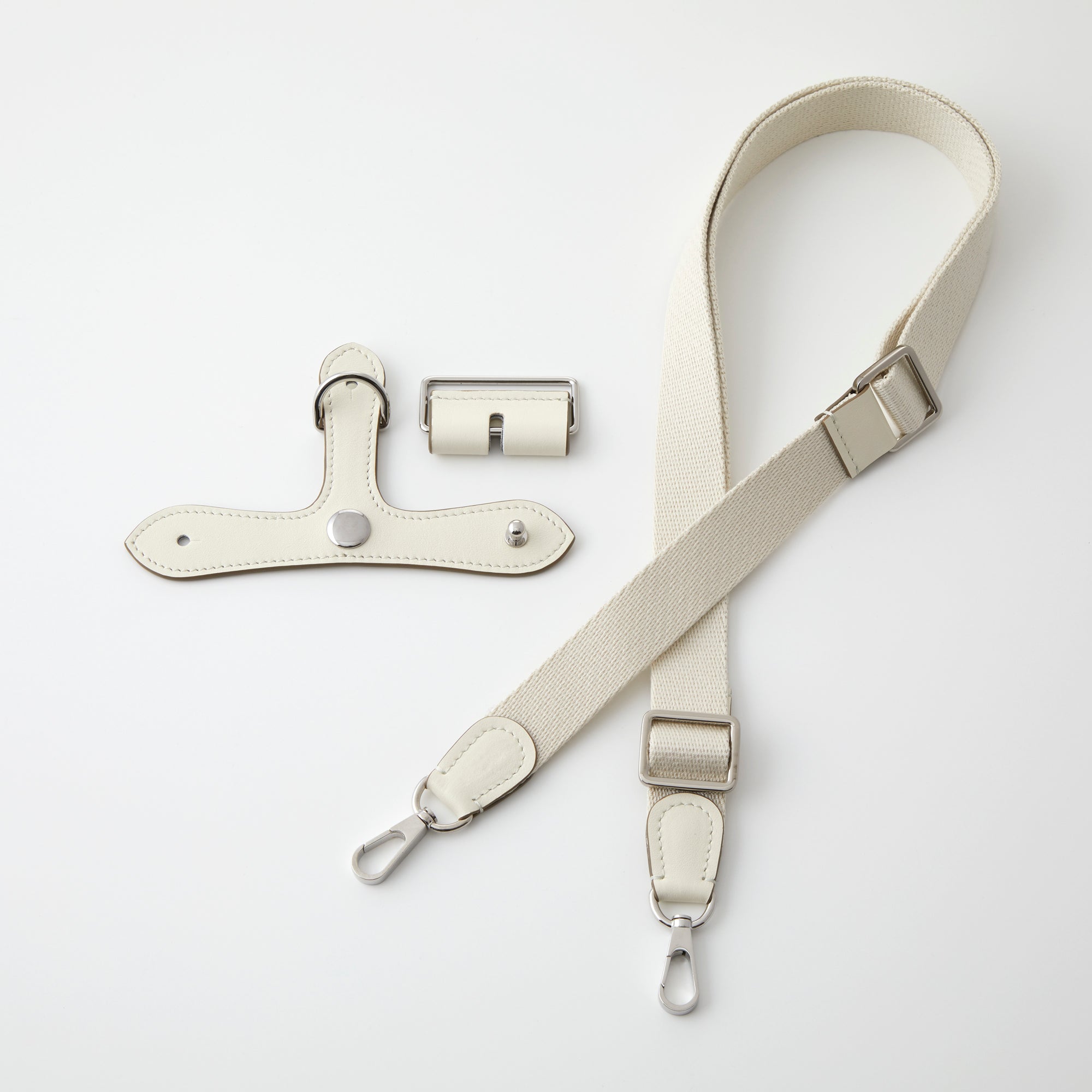 ブリッドアブラック対応ストラップセット ホワイト