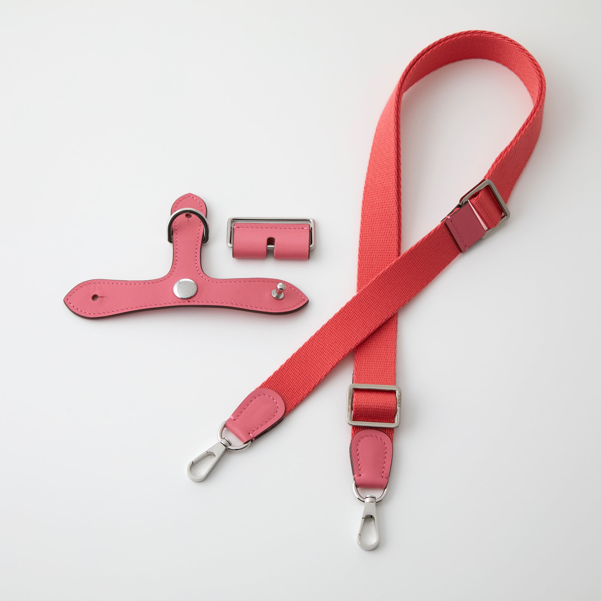 ブリッドアブラック対応ストラップセット ピンク