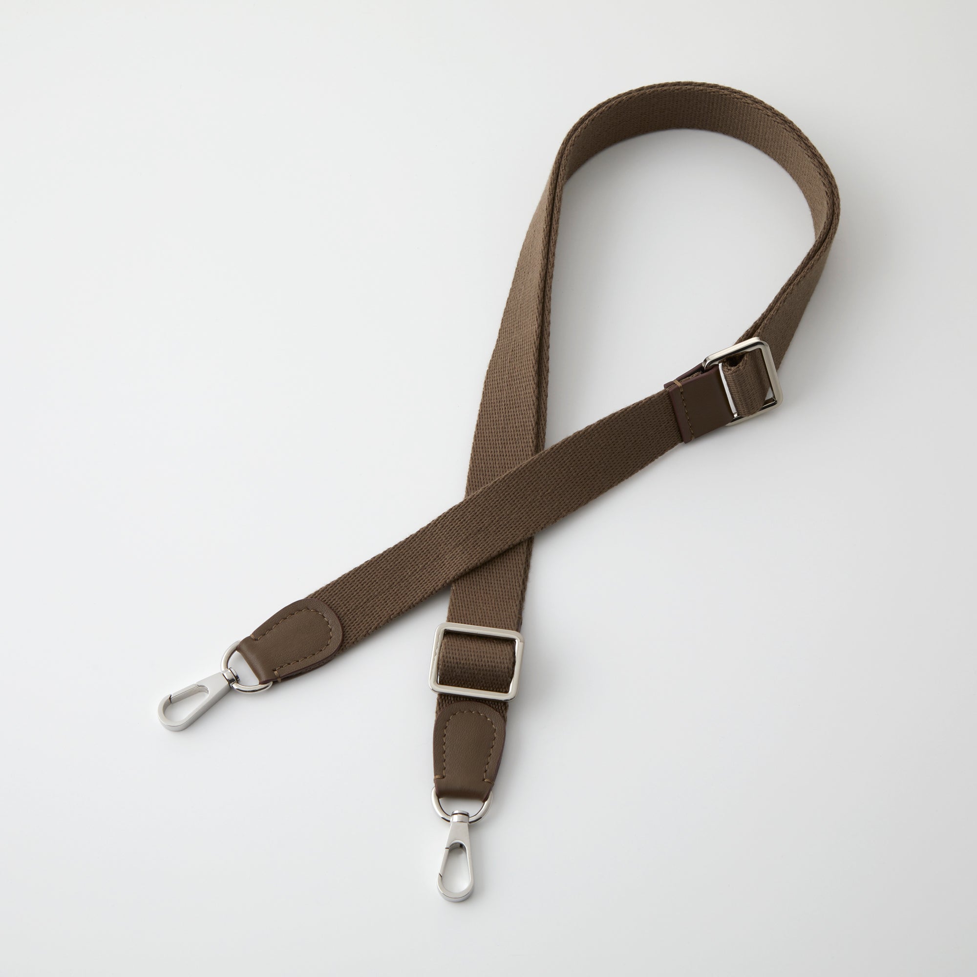 With Me ショルダーストラップ 2.5cm幅/シルバー金具