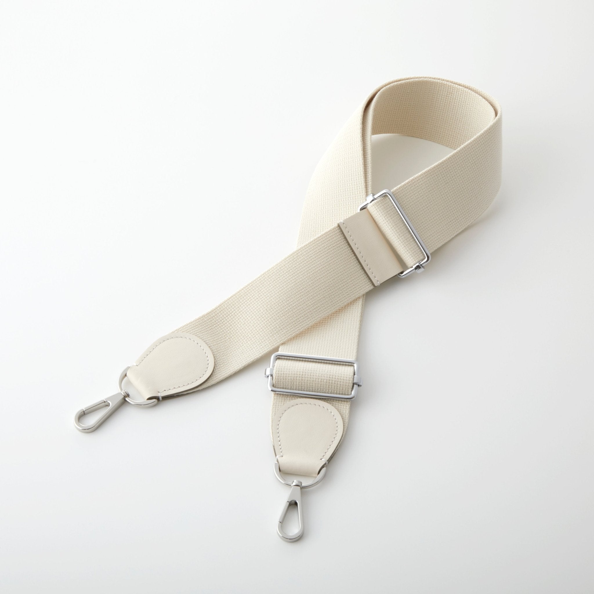 With Me ショルダーストラップ 5cm幅/シルバー金具