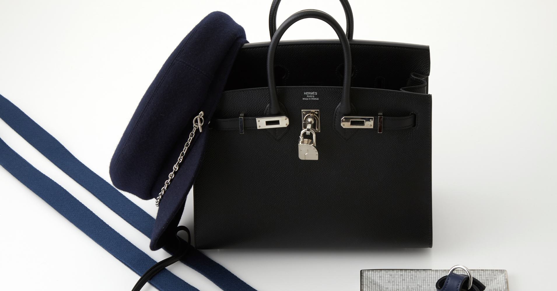 １００万円を超えるエルメスのバッグ、バーキンの画像
