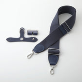 With Me for ブリッドアブラック Blueberry 5.0cm シルバー ショルダーストラップとアタッチメント