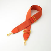 With Me ショルダーストラップ Orange 5.0cm ゴールド