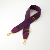With Me ショルダーストラップ Grape 5.0cm ゴールド