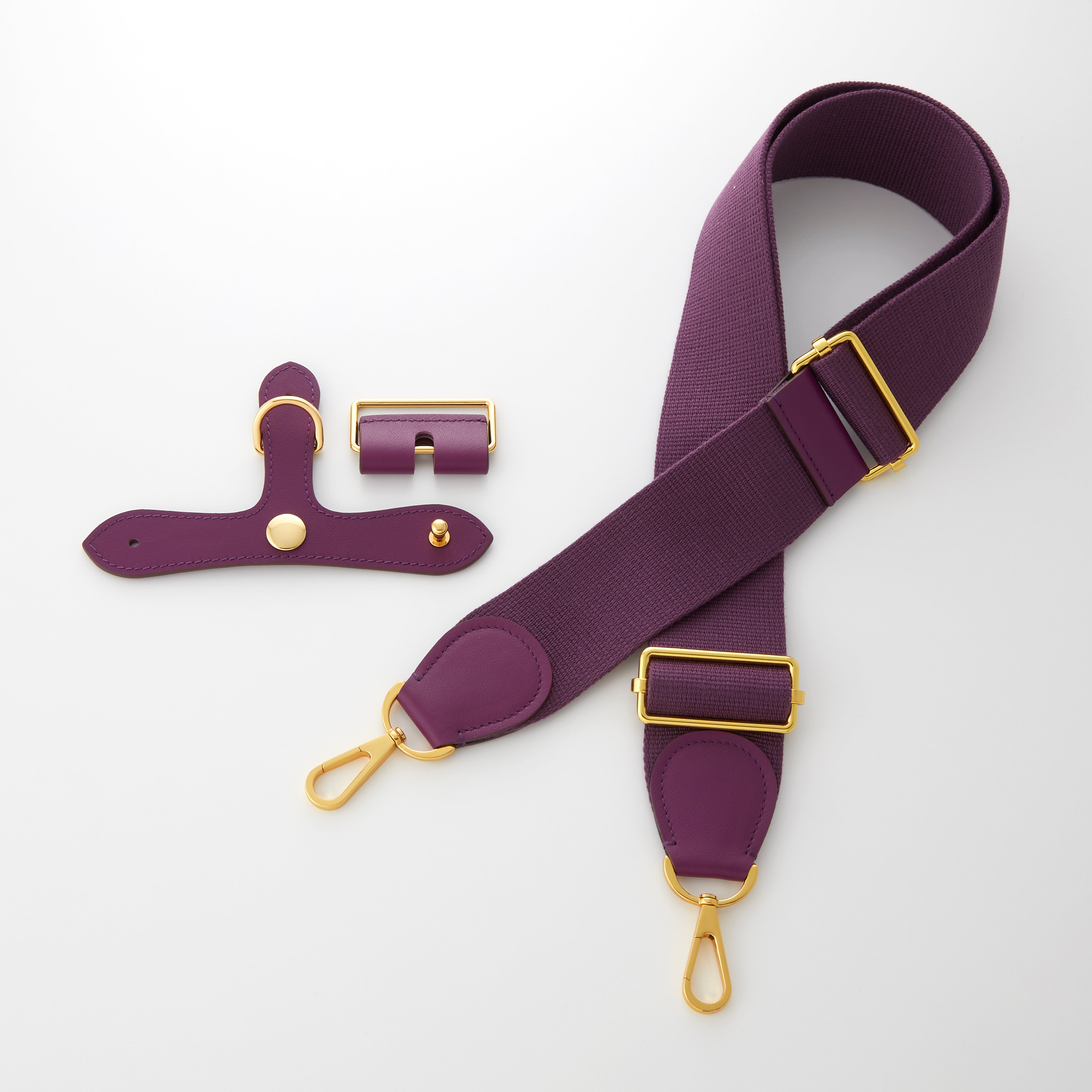 COTANTIN With Me エルメスブリッドアブラック用ストラップ エルメス ブリッドアブラック専用ストラップ 圧倒的高品質 80-110cm