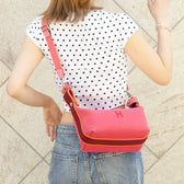 With Me for ブリッドアブラック Flamingo 2.54cm シルバー ショルダーストラップとアタッチメント 装着例