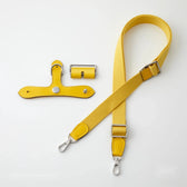 With Me for ブリッドアブラック Lemon 2.54cm シルバー ショルダーストラップとアタッチメント