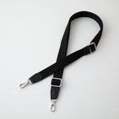 With Me ショルダーストラップ Blackcat 2.54cm シルバー