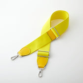 With Me ショルダーストラップ Lemon 5.0cm シルバー